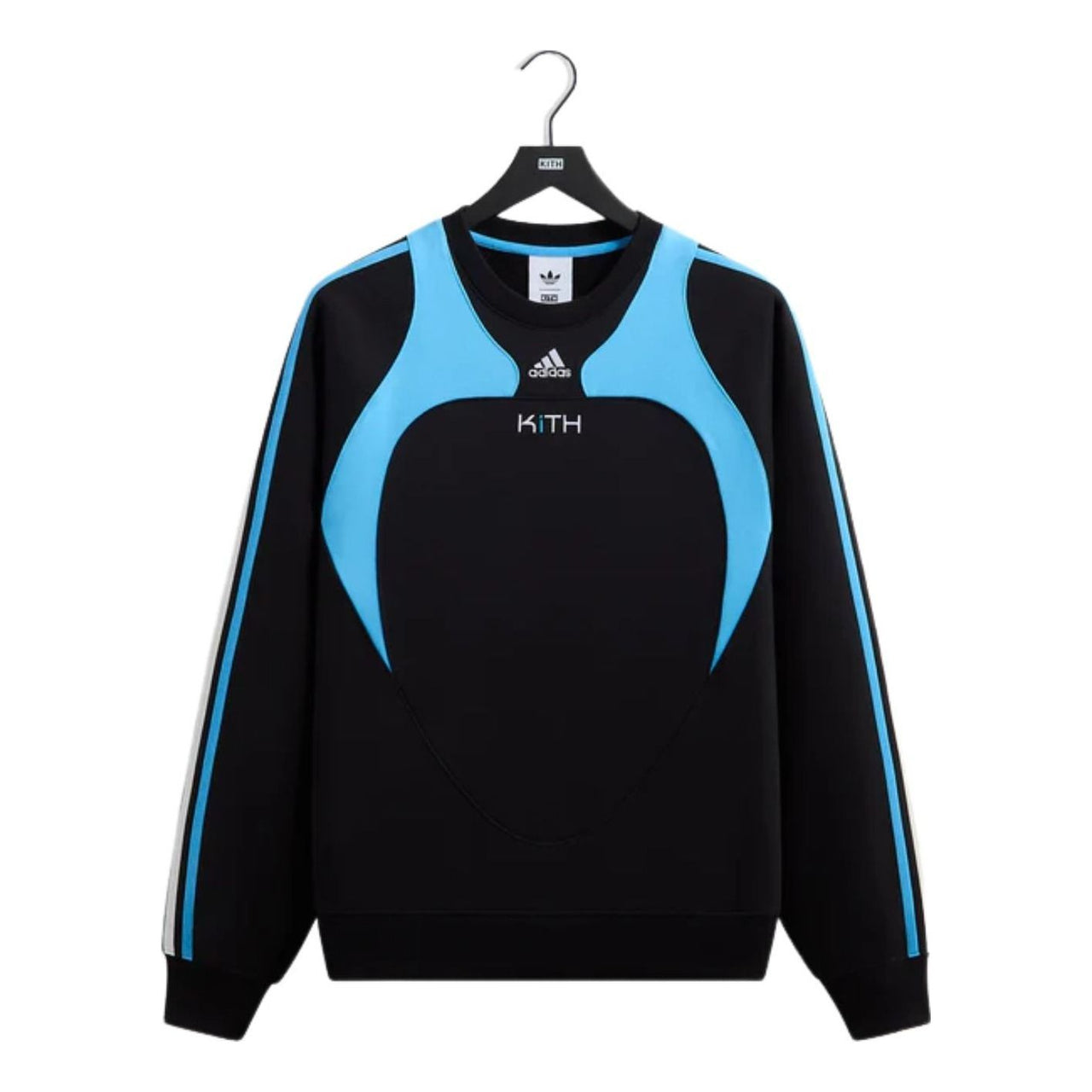 KITH x Messi for adidas Football Fleece Sweater 'Black' ADKR2734