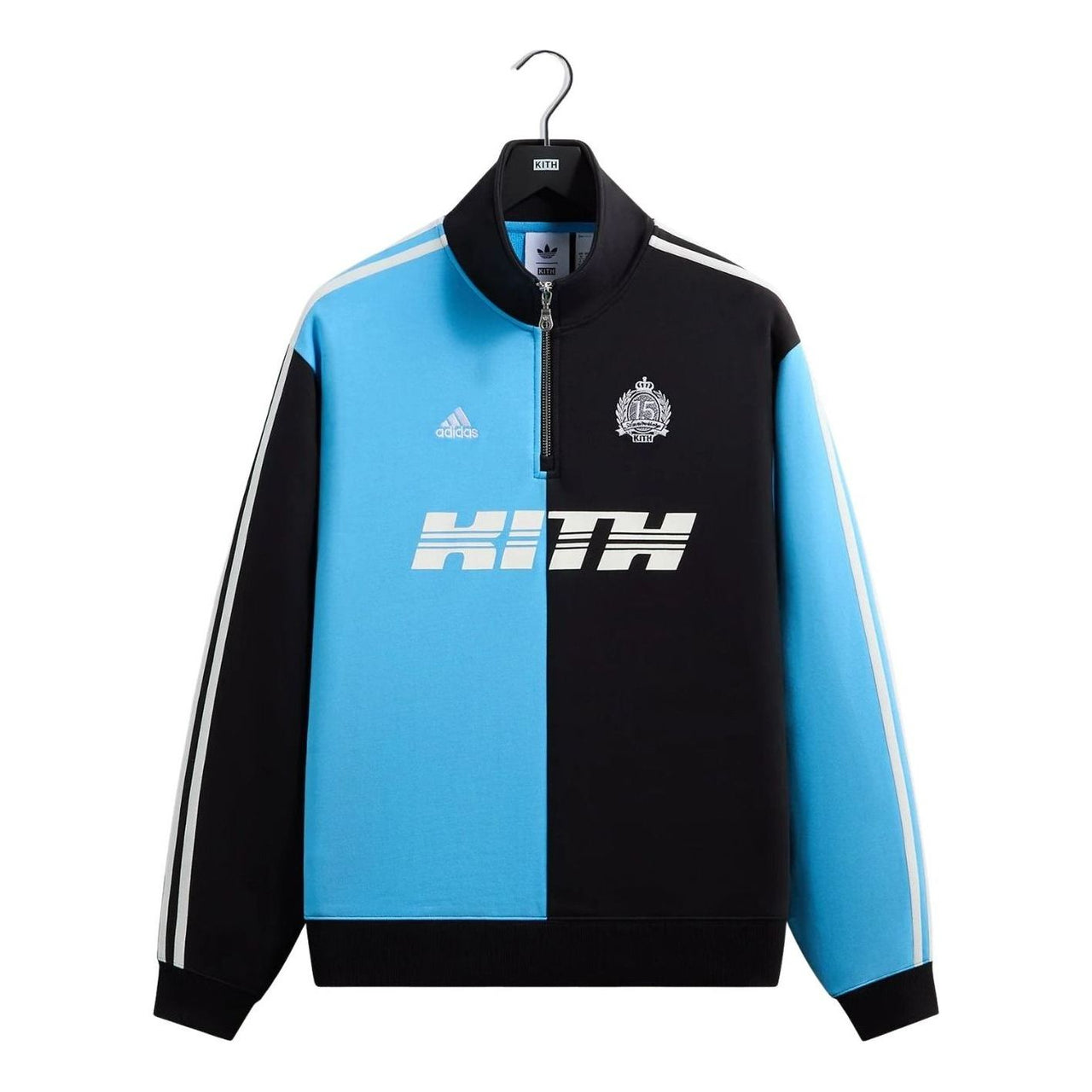 KITH x Messi for adidas Football Fleece Quarter Zip 'Night Navy' ADKR2735