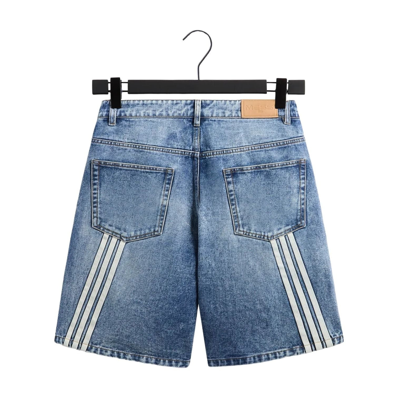 KITH x Messi for adidas Football Denim Short 'Aurora Ink' ADKU4246