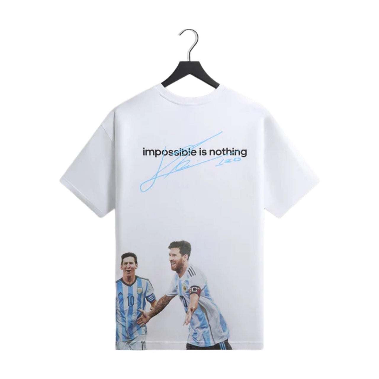 KITH x Messi for adidas Football World Cup Graphic T-Shirt 'White' ADKU4261