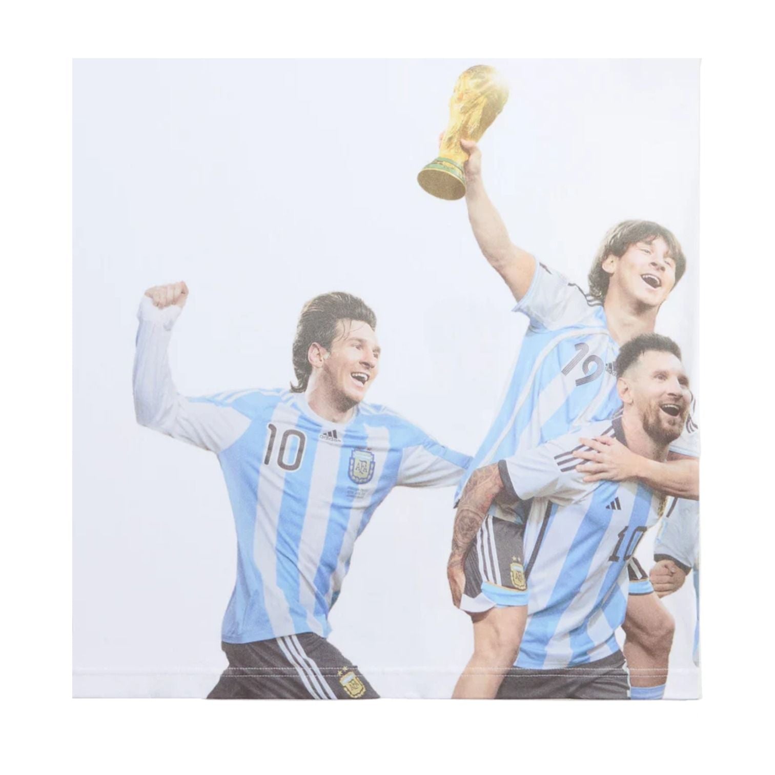 KITH x Messi for adidas Football World Cup Graphic T-Shirt 'White' ADKU4261