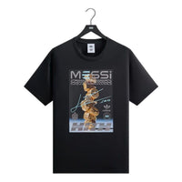 KITH x Messi for adidas Football Graphic T-Shirt 'Black' ADKU4271