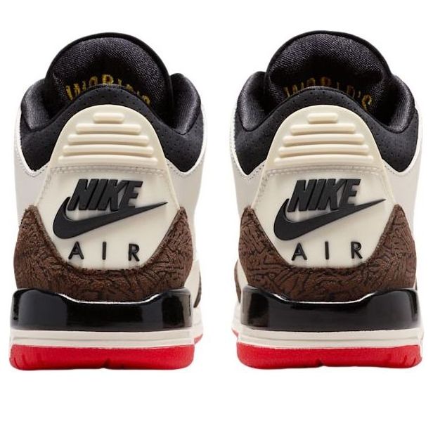 (GS) Jordan 3 Retro 'Sail Black University Red Pale Ivory Palomino' DM0967-103