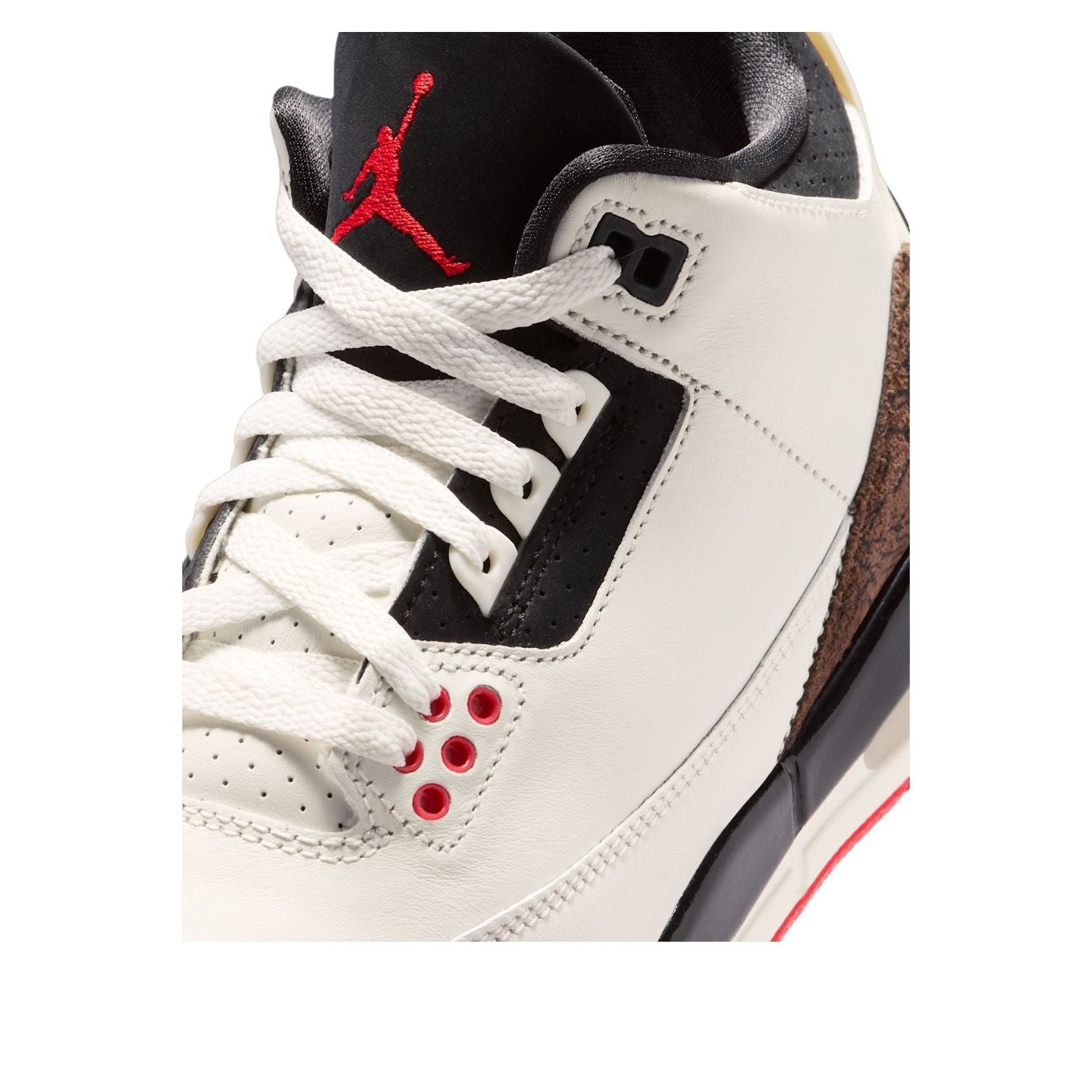 (GS) Jordan 3 Retro 'Sail Black University Red Pale Ivory Palomino' DM0967-103