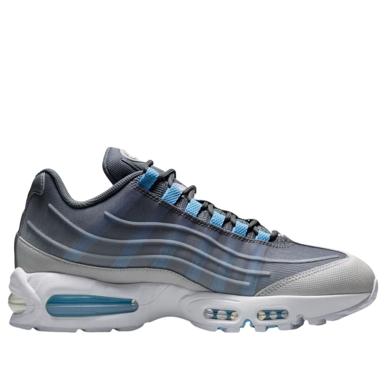 Nike Air Max Big Bubble 'Smoke Grey Football Blue' IH7853-003