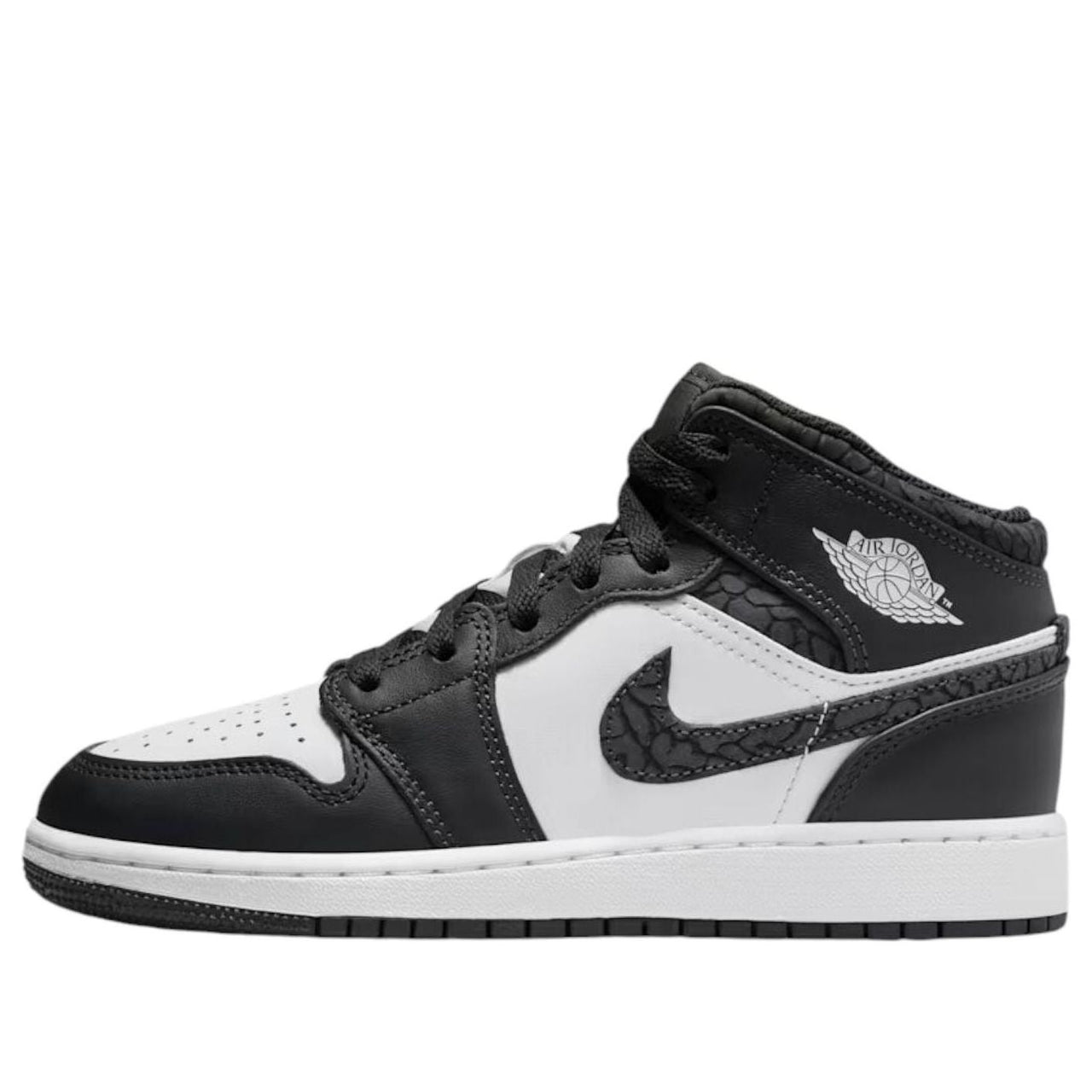 (GS) Air Jordan 1 Mid SE 'Panda Elephant' FB9909-001