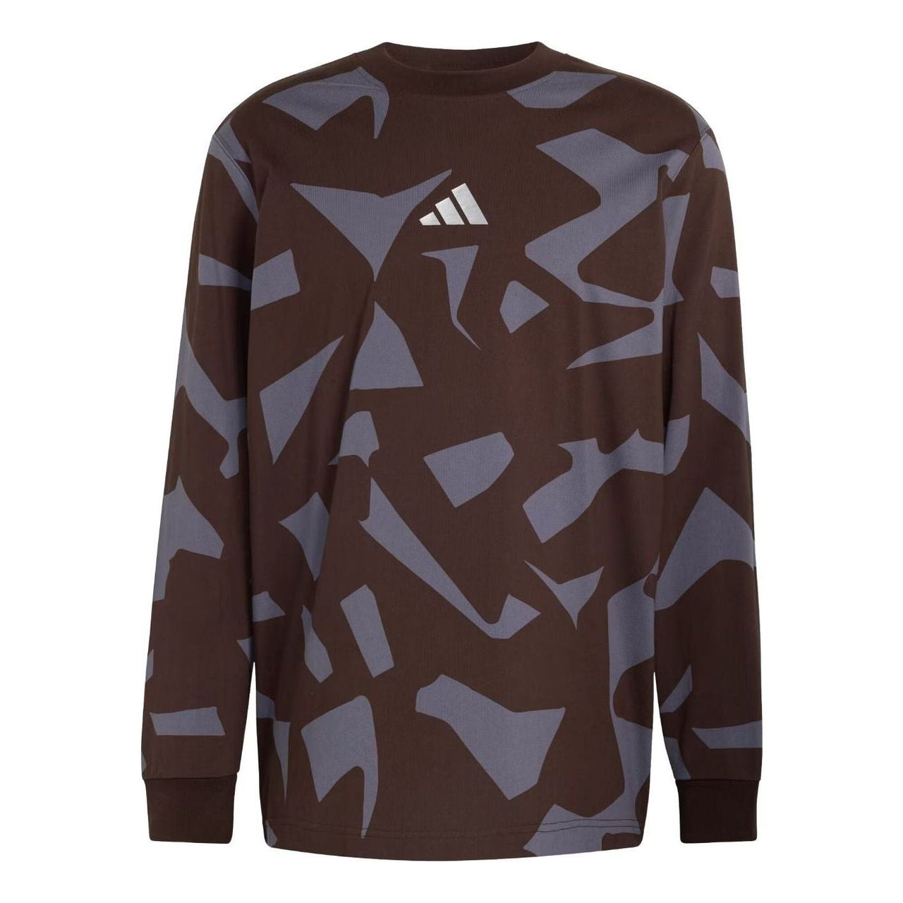 adidas AMG Camo Long-Sleeve T-Shirt 'Aurora Coffee Aurora Onix' KQ8359
