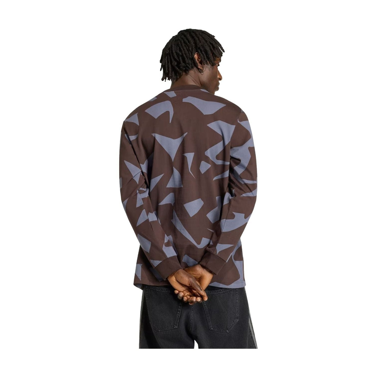 adidas AMG Camo Long-Sleeve T-Shirt 'Aurora Coffee Aurora Onix' KQ8359