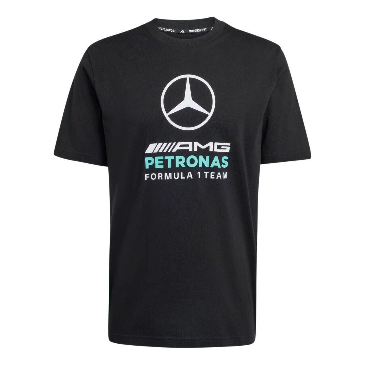 adidas Mercedes-AMG F1 Team DNA Graphic T-Shirt 'Black Semi Mint Rush' KE8163