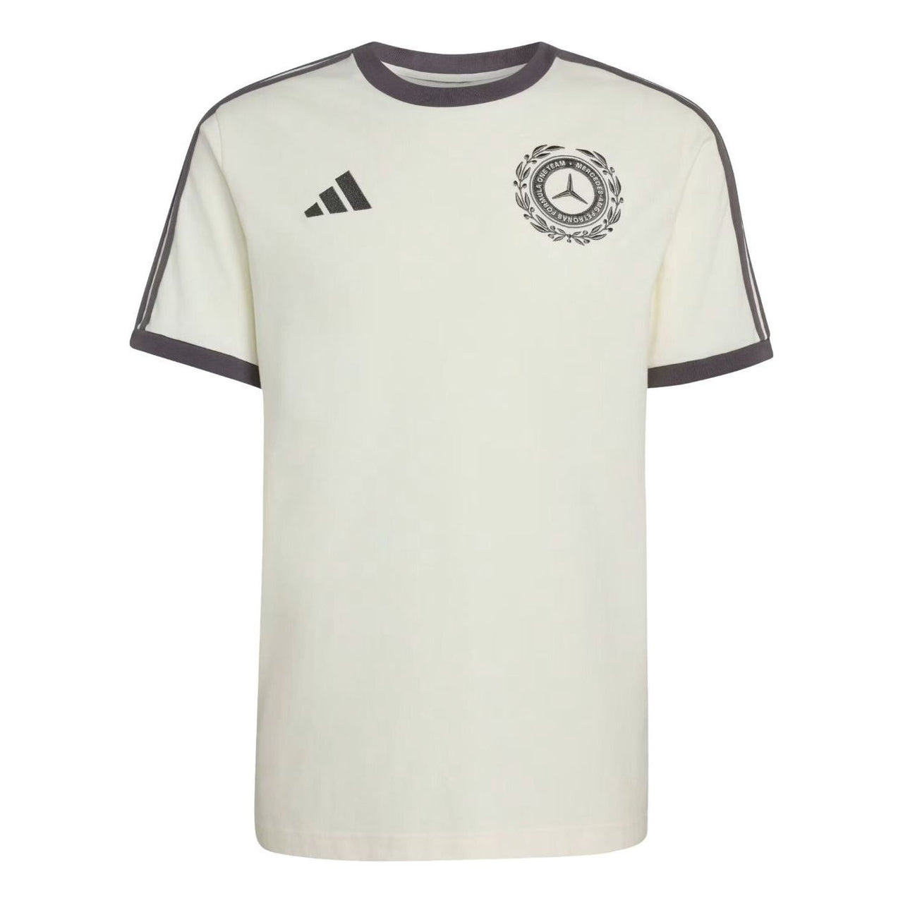 adidas Mercedes-AMG F1 Team Silver Arrows T-Shirt 'Off White Granite' KE8275