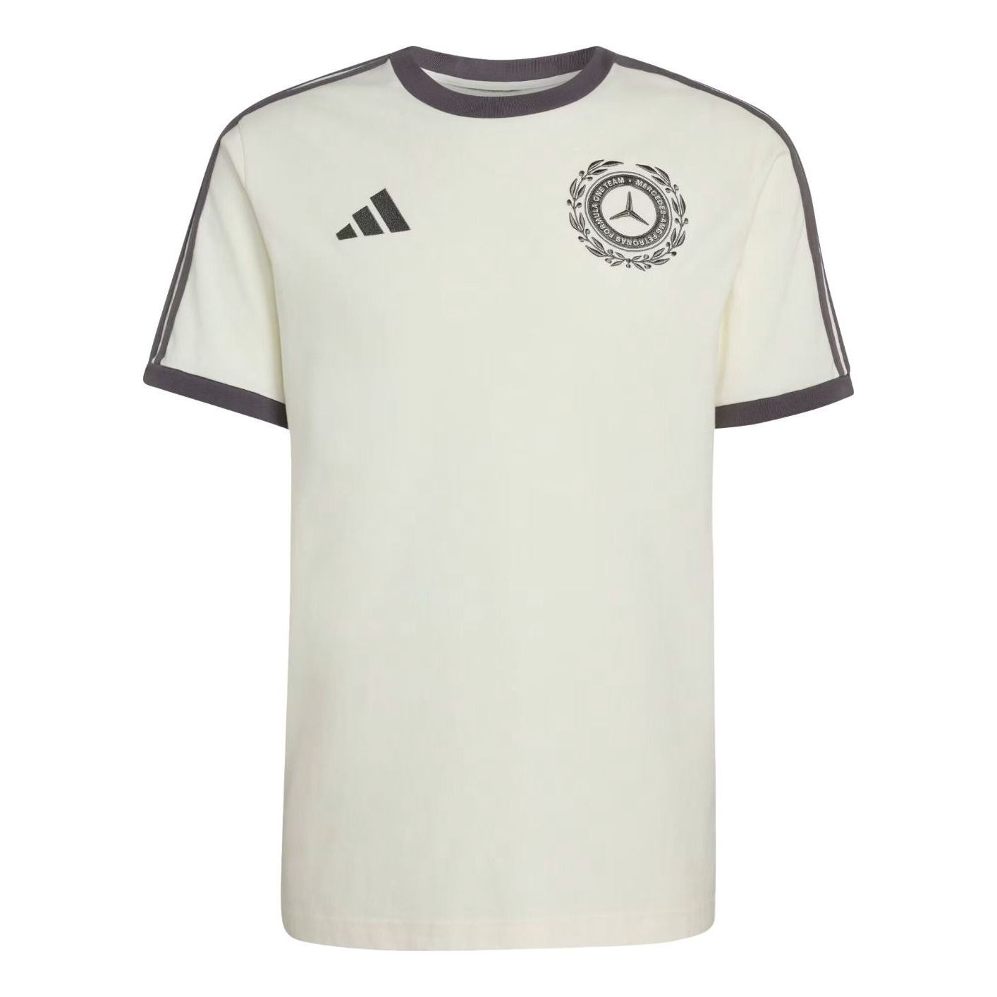 adidas Mercedes-AMG F1 Team Silver Arrows T-Shirt 'Off White Granite' KE8275