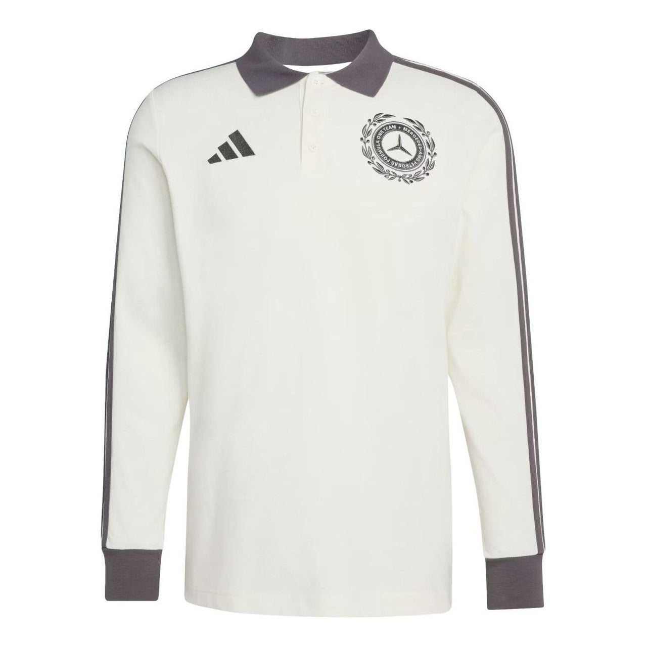 adidas Mercedes-AMG F1 Team Silver Arrows Polo 'Off White Granite' KE8281