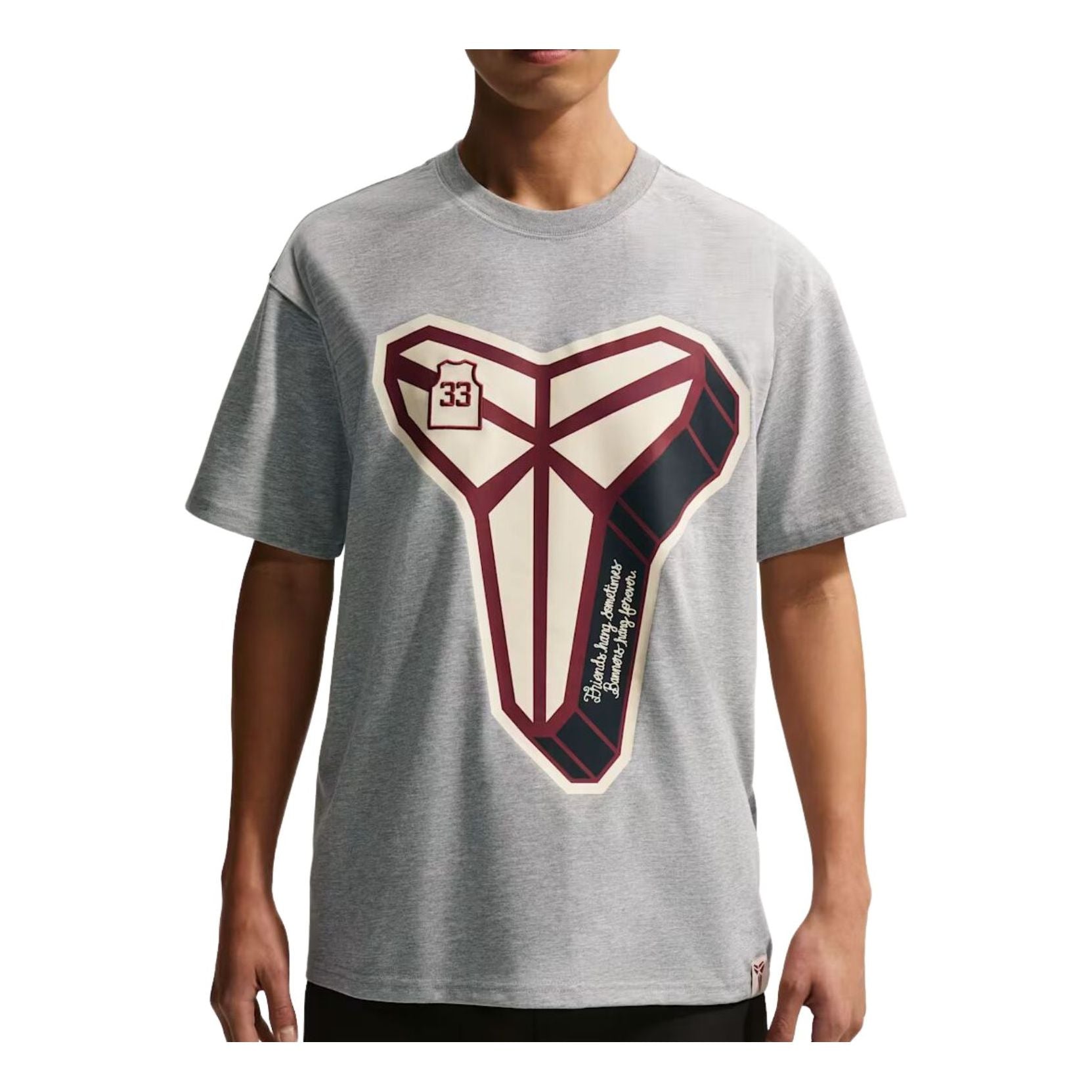 Nike Kobe Dri-FIT T-Shirt Asia Sizing 'Dark Grey Heather' IO1153-063