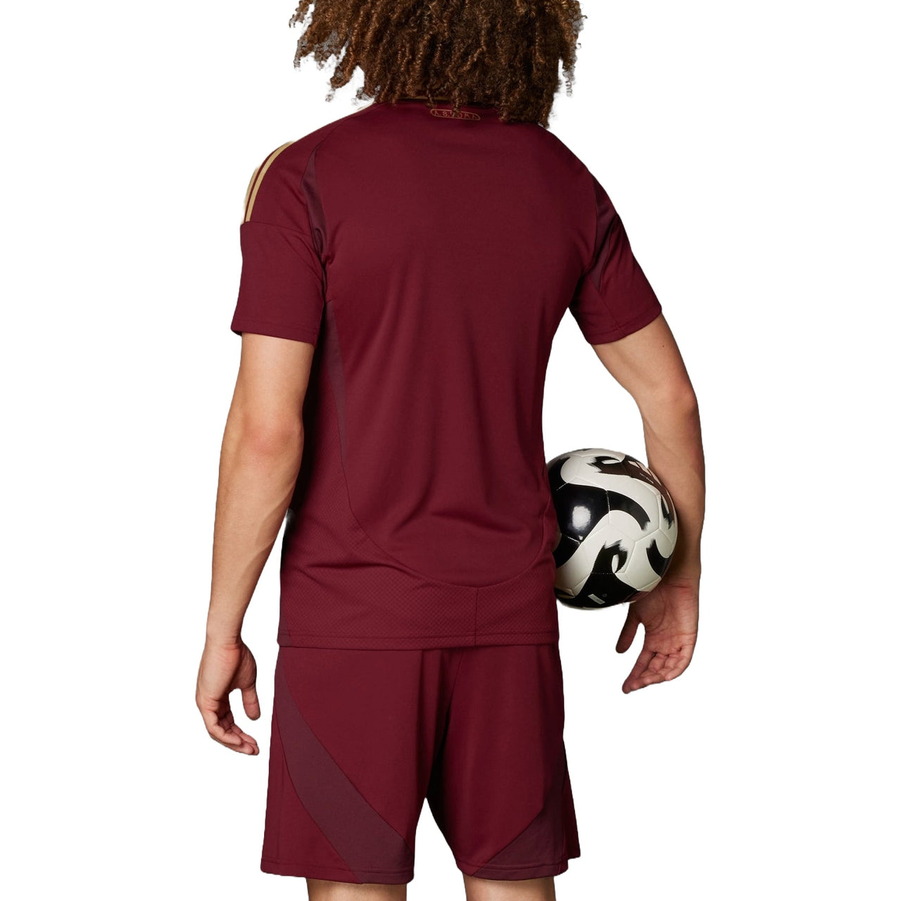 adidas AS Roma 24/25 Home Football Jersey Asia Sizing 'Burgundy' IT6058