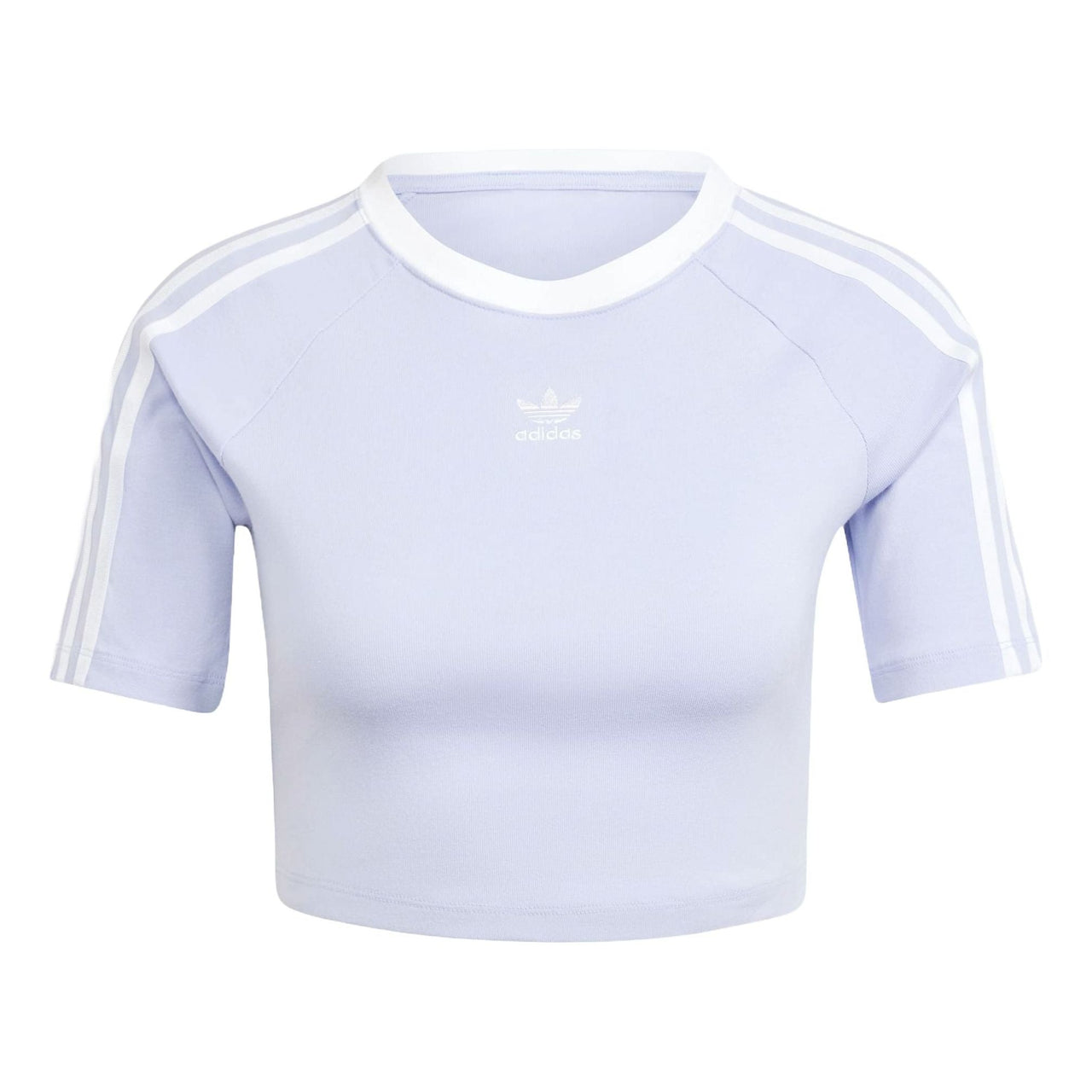 (WMNS) adidas Adicolor 3-Stripes Baby T-shirt Asia Sizing 'Violet Tone' IP0658