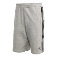 adidas Adicolor 3-Stripes Shorts Asia Sizing 'Medium Grey Heather Black' JY1381