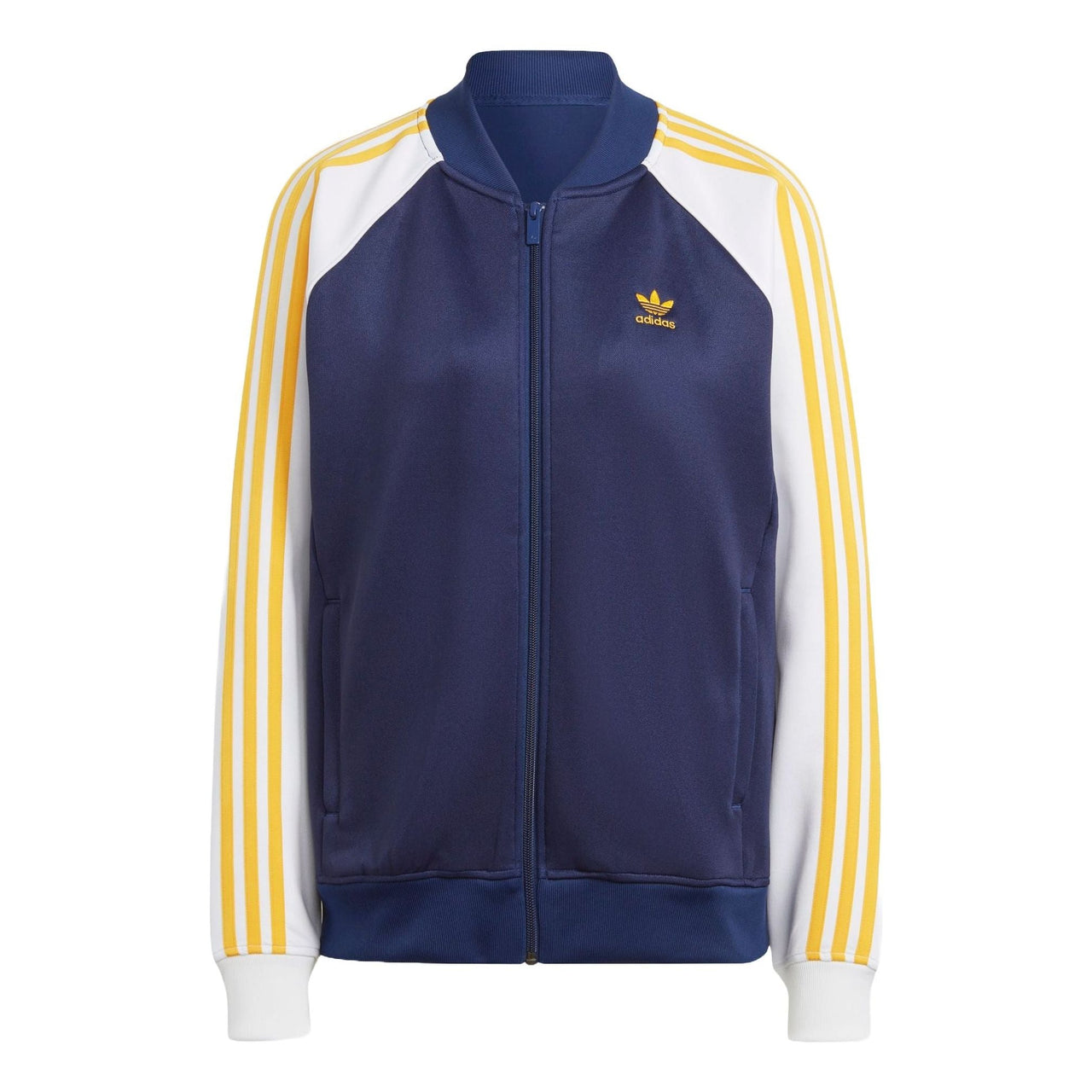 (WMNS) adidas Adicolor Classics Oversized SST Track Jacket Asia Sizing 'Dark Blue' IK0422