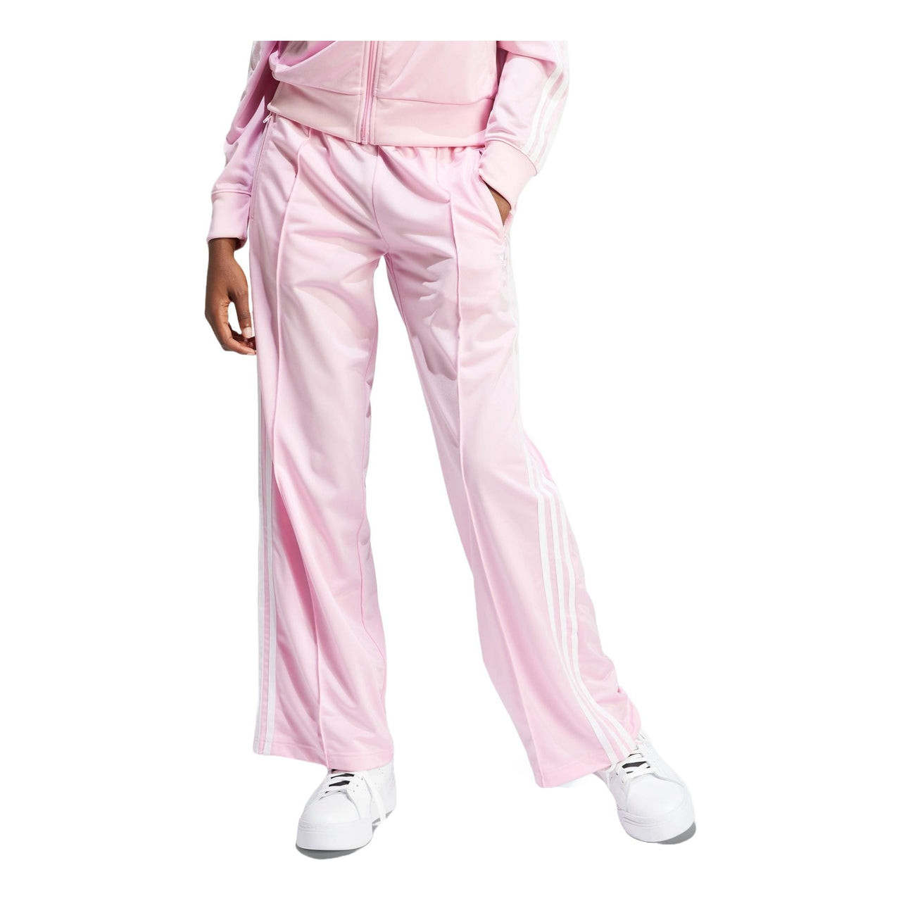 (WMNS) adidas Lifestyle Adicolor Firebird Loose Track Pants Asia Sizing 'True Pink' IP0637