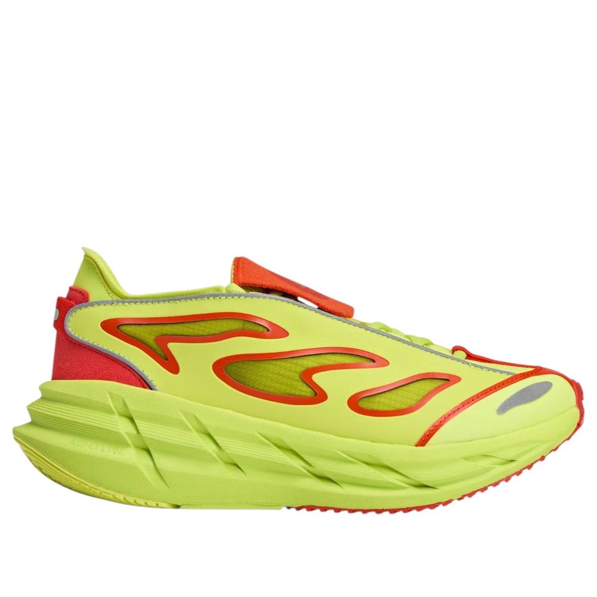(WMNS) adidas x Stella McCartney Adistar 'Collegiate Orange Preloved Lime' JR9221