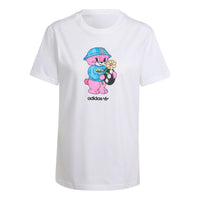 (WMNS) adidas Adidorable Graphic T-shirt Asia Sizing 'White' IT5365