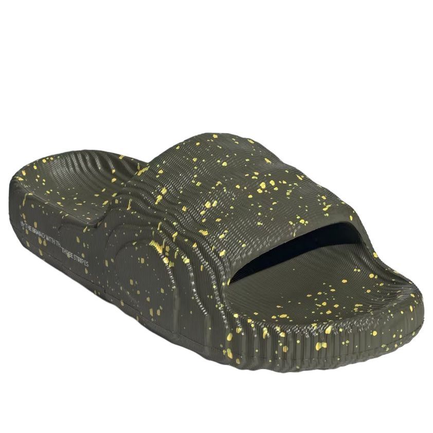 adidas Adilette 22 Asia Sizing 'Olive Yellow' IG9263