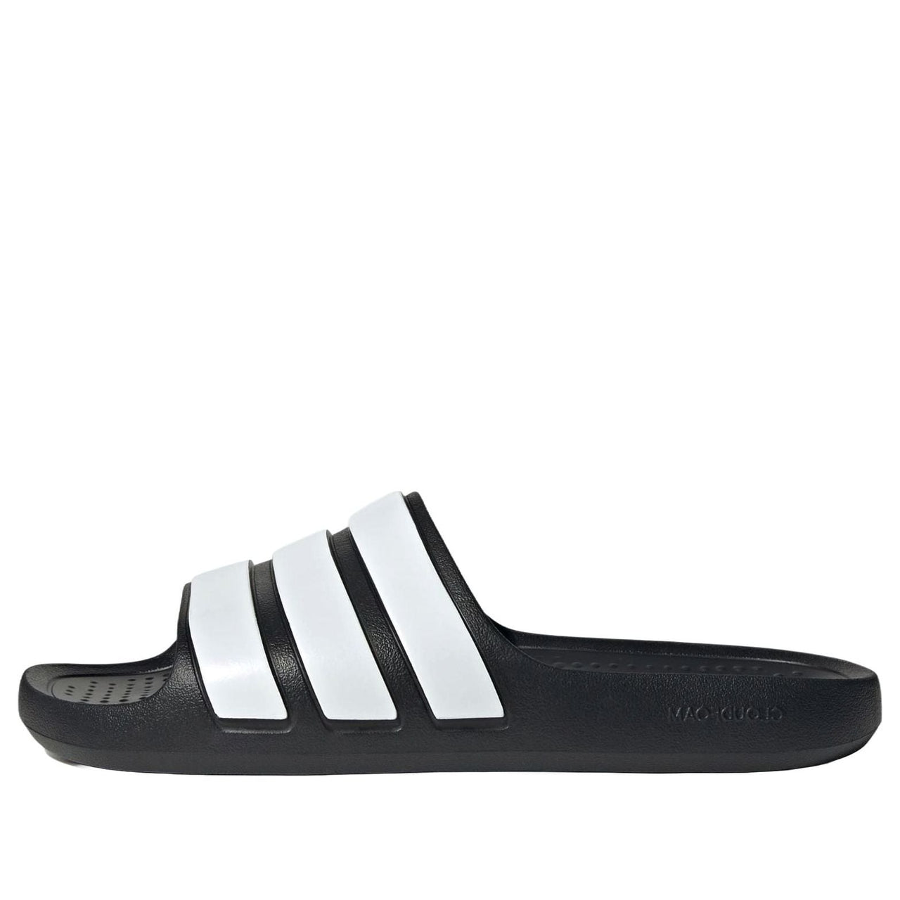 adidas Adilette Flow Slides 'Black White' IF4134