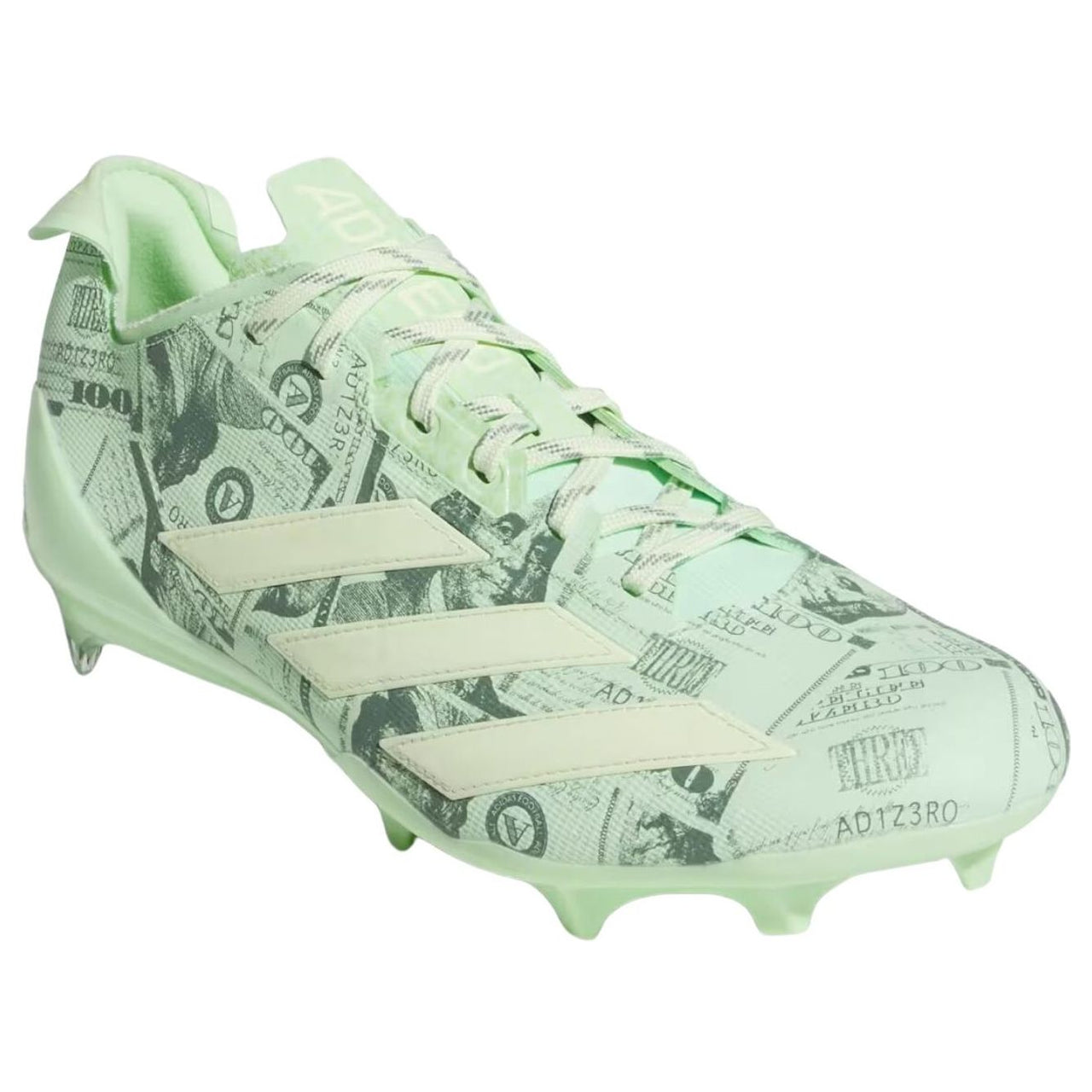 adidas Adizero Electric II Cleats 'Currency Neutral Semi Green Spark' JQ3980