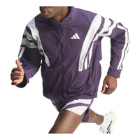 adidas Adizero NYC Running Jacket 'Aurora Plum' JY6995