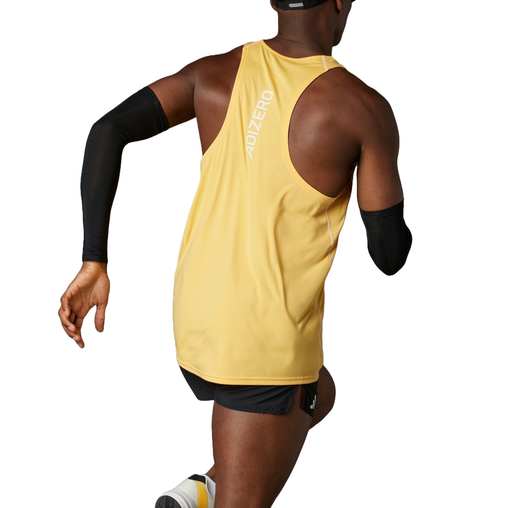 adidas Adizero Running Singlet Asia Sizing 'Yellow' IR7123