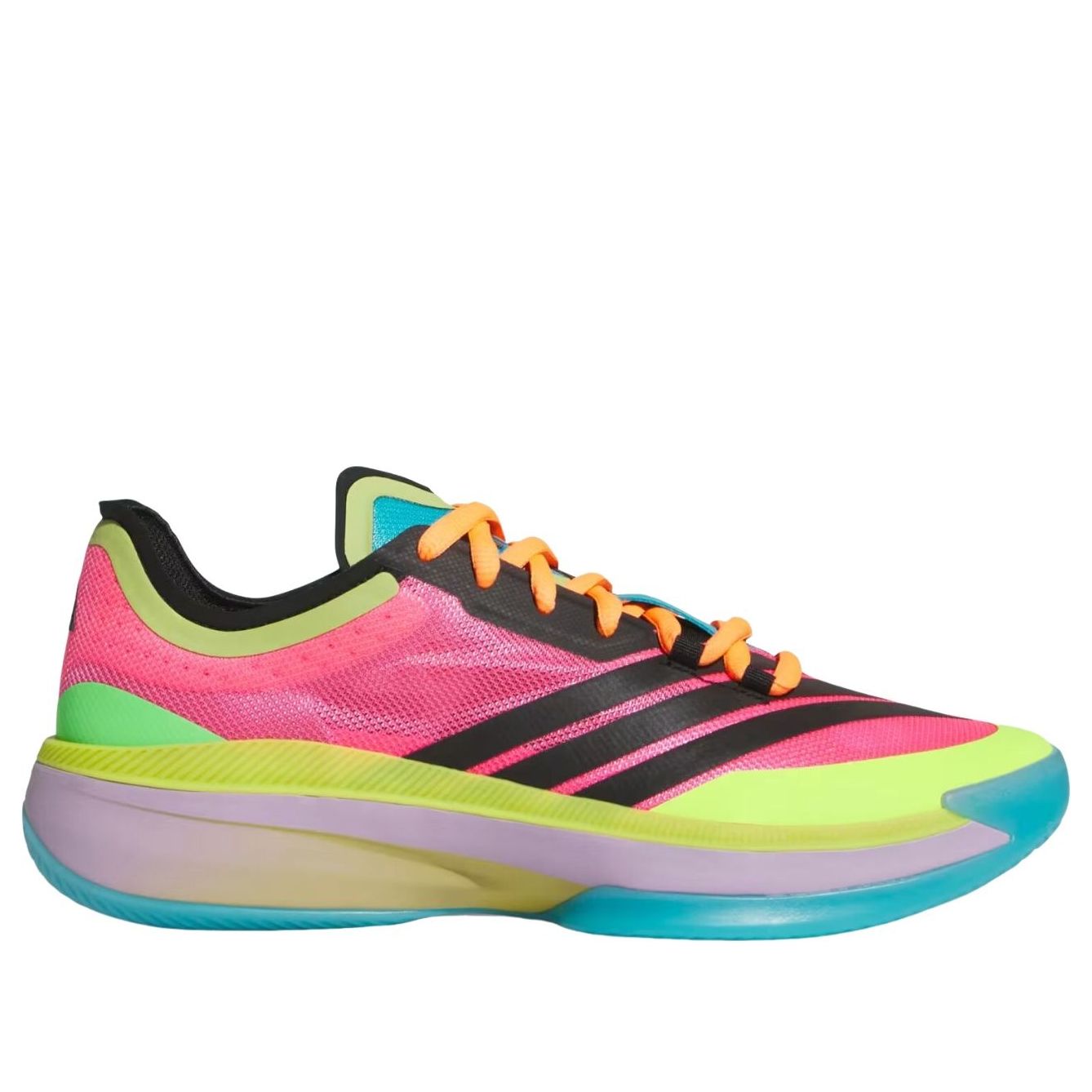 adidas Adizero Select 3.0 Low 'Lucid Pink Preloved Lime' JR8281