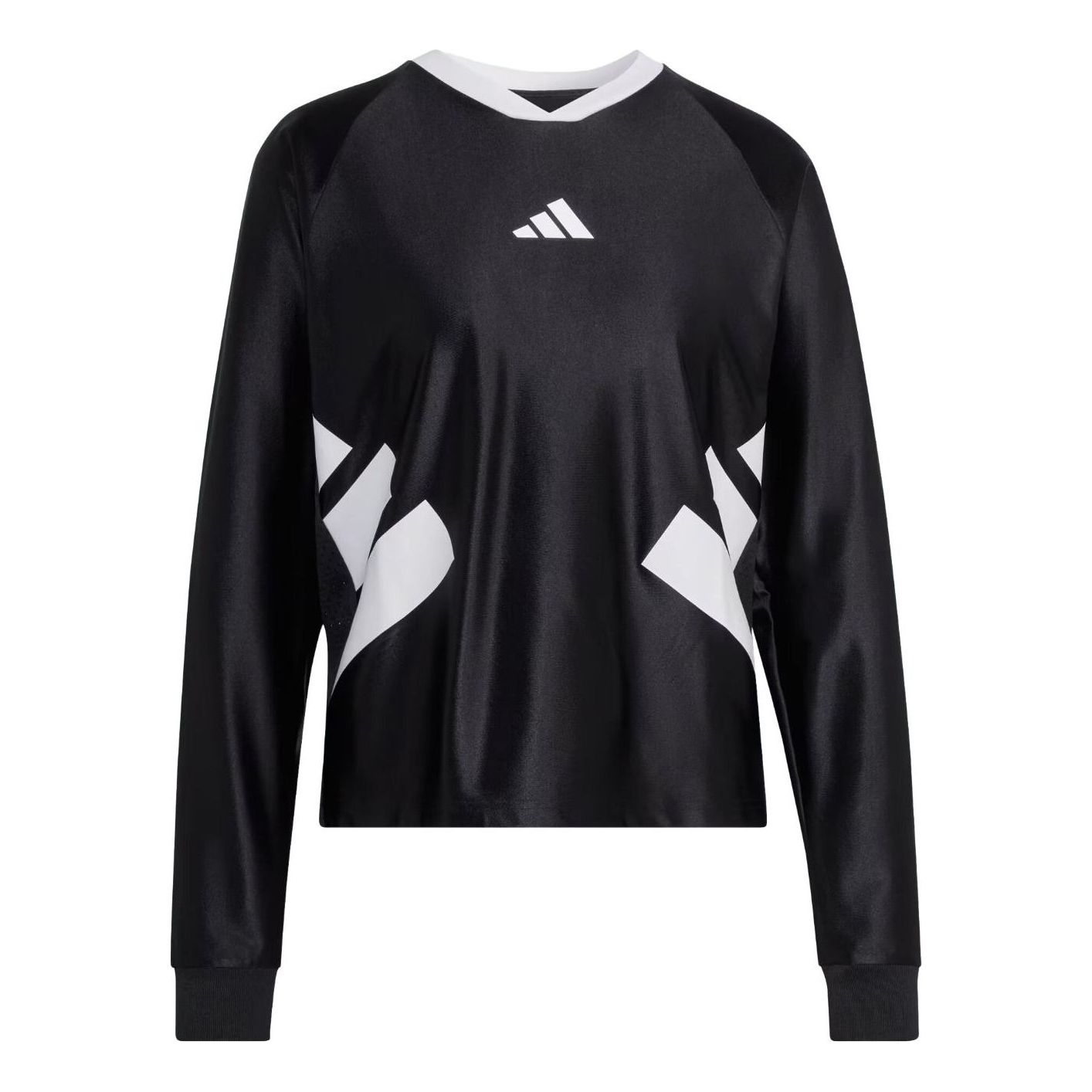 adidas All Time Classics Longsleeve T-shirt 'Black White' JY8672