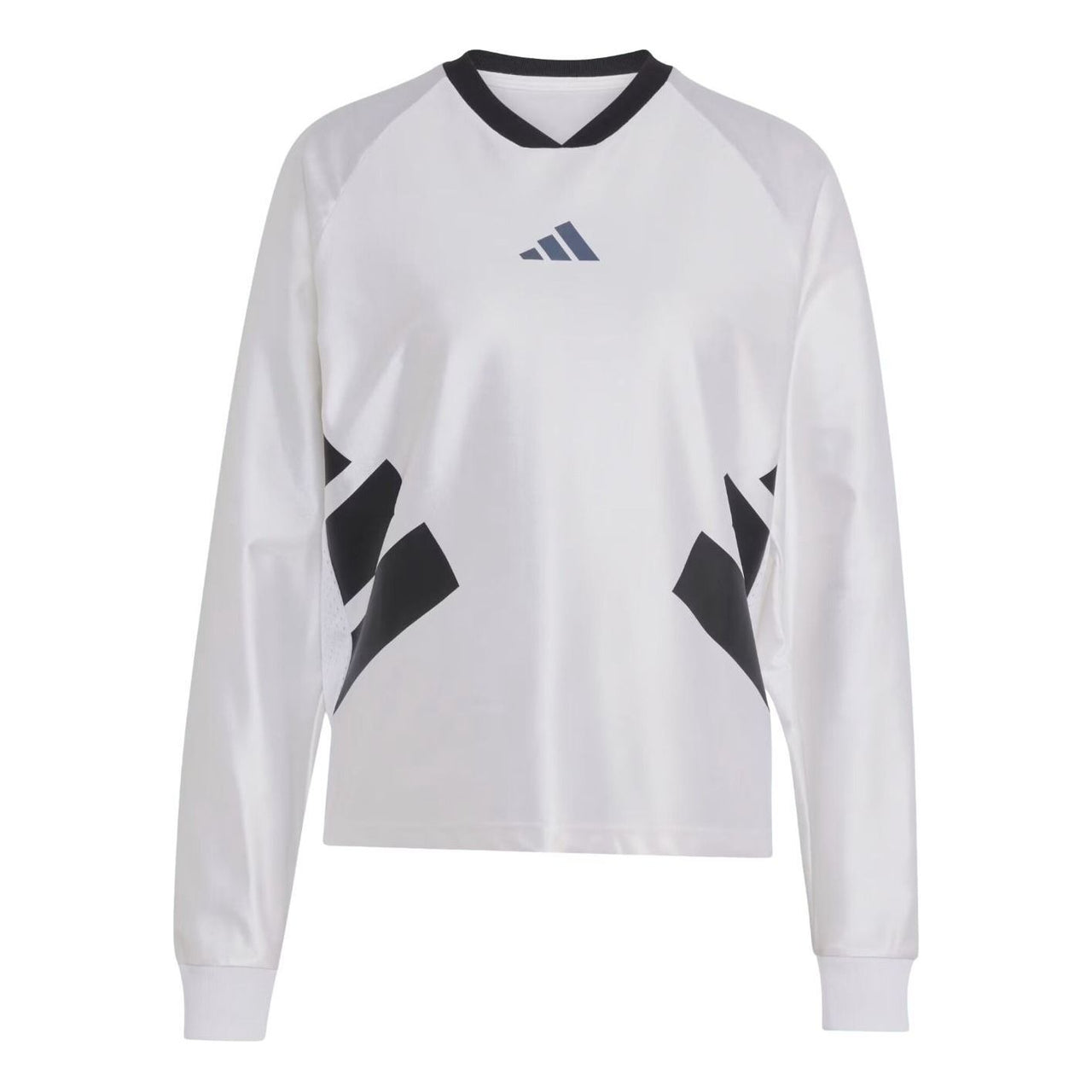 adidas All Time Classics Longsleeve T-shirt 'White Black' KF7465