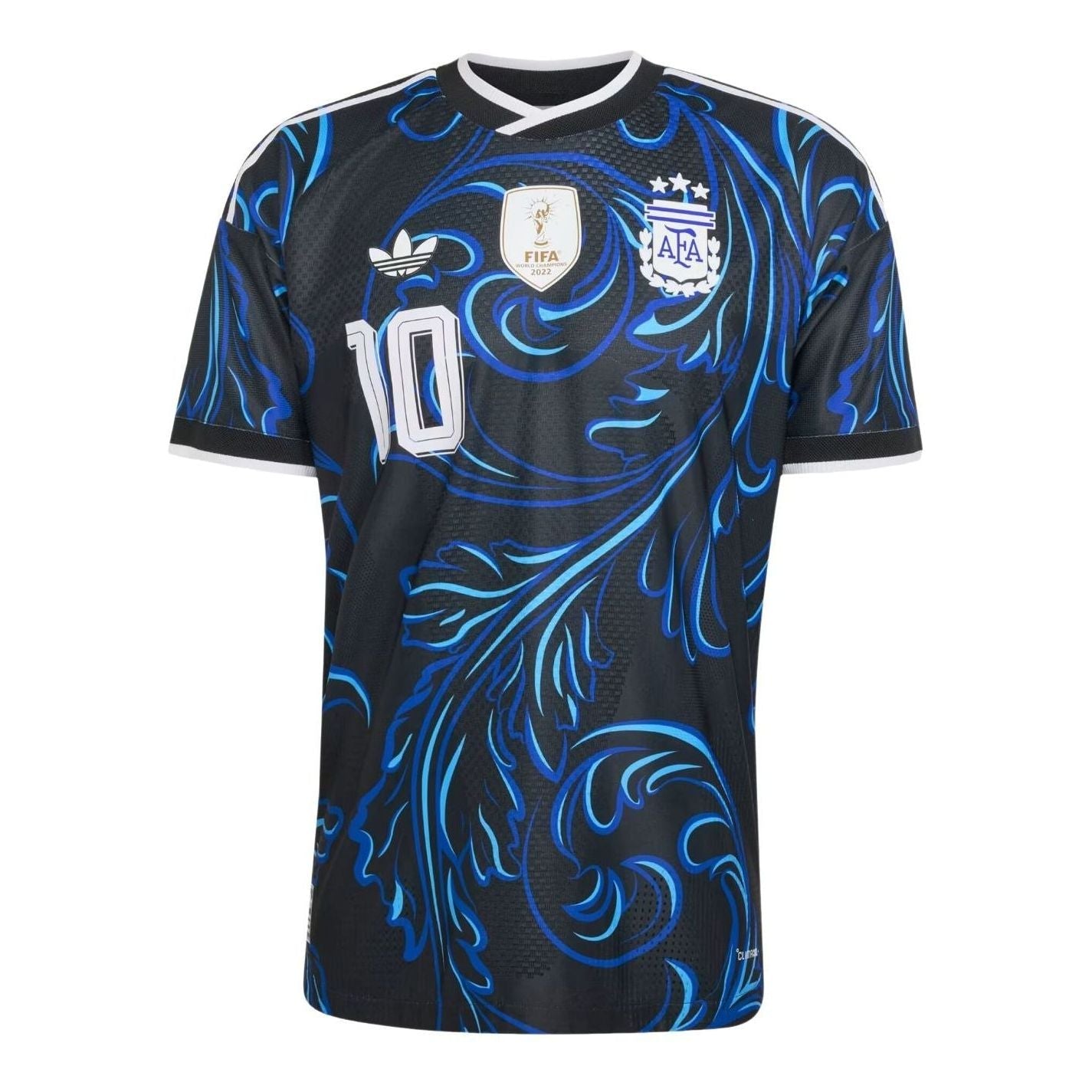 adidas Argentina 2026 Away Authentic Messi Jersey 'Black Lucid Blue' KH3935