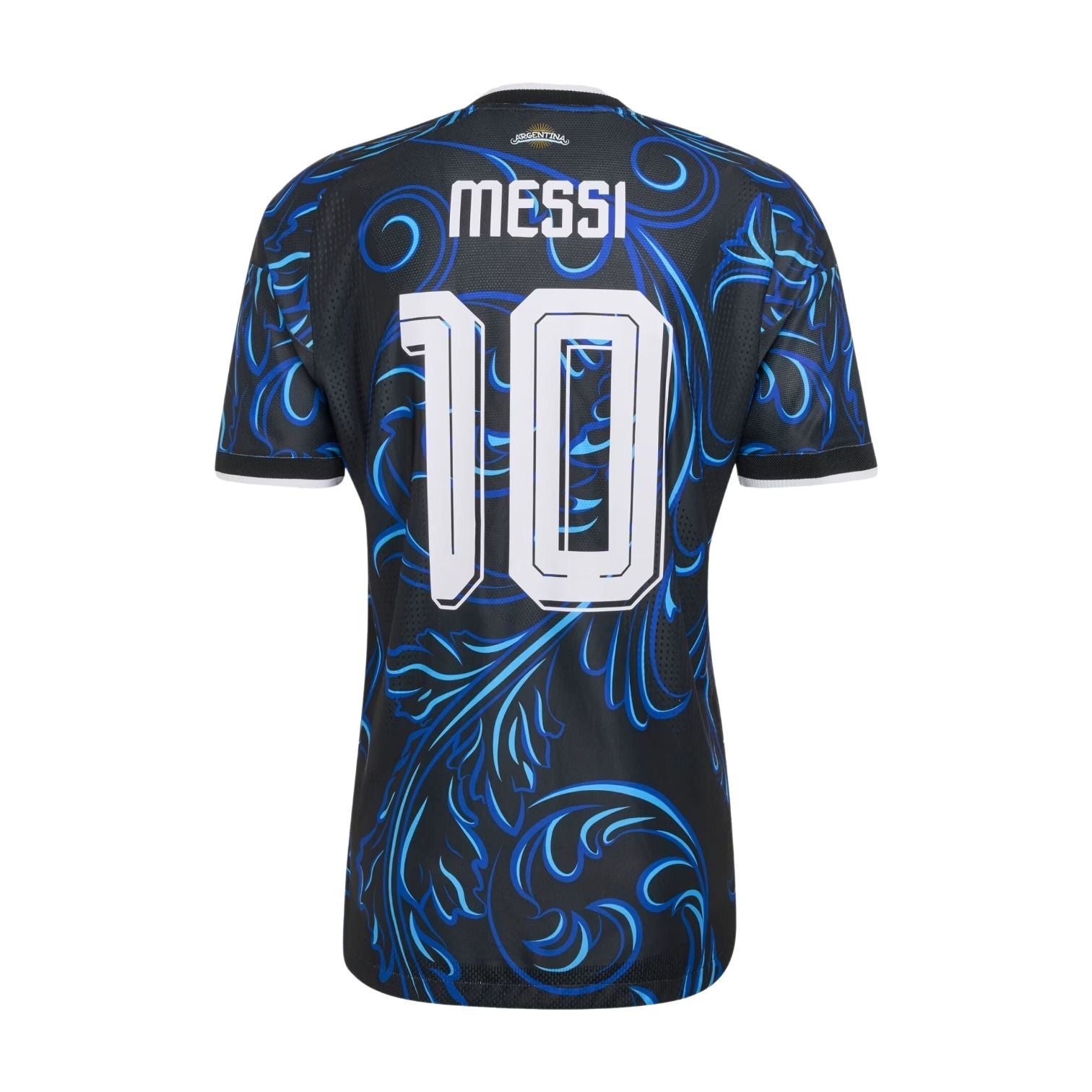 adidas Argentina 2026 Away Authentic Messi Jersey 'Black Lucid Blue' KH3935