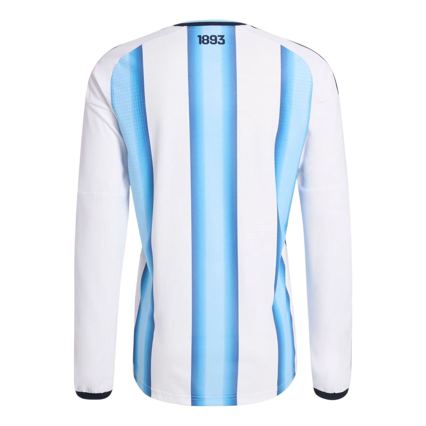 adidas Argentina 26 Home Authentic Long Sleeve Jersey 'White Icey Blue Light Blue' KA8068