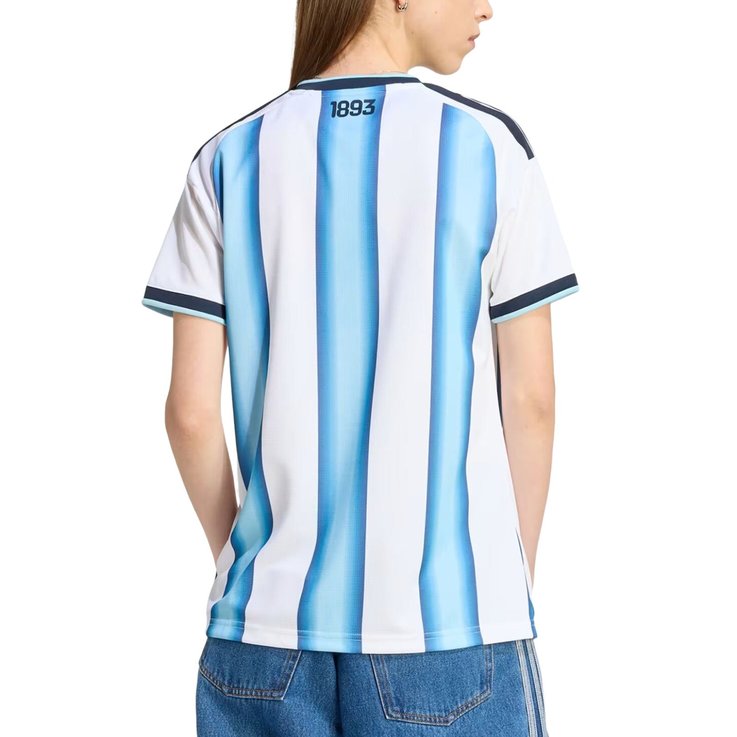 (WMNS) adidas Argentina 26 Home Jersey 'White Icey Blue Light Blue' KA8125