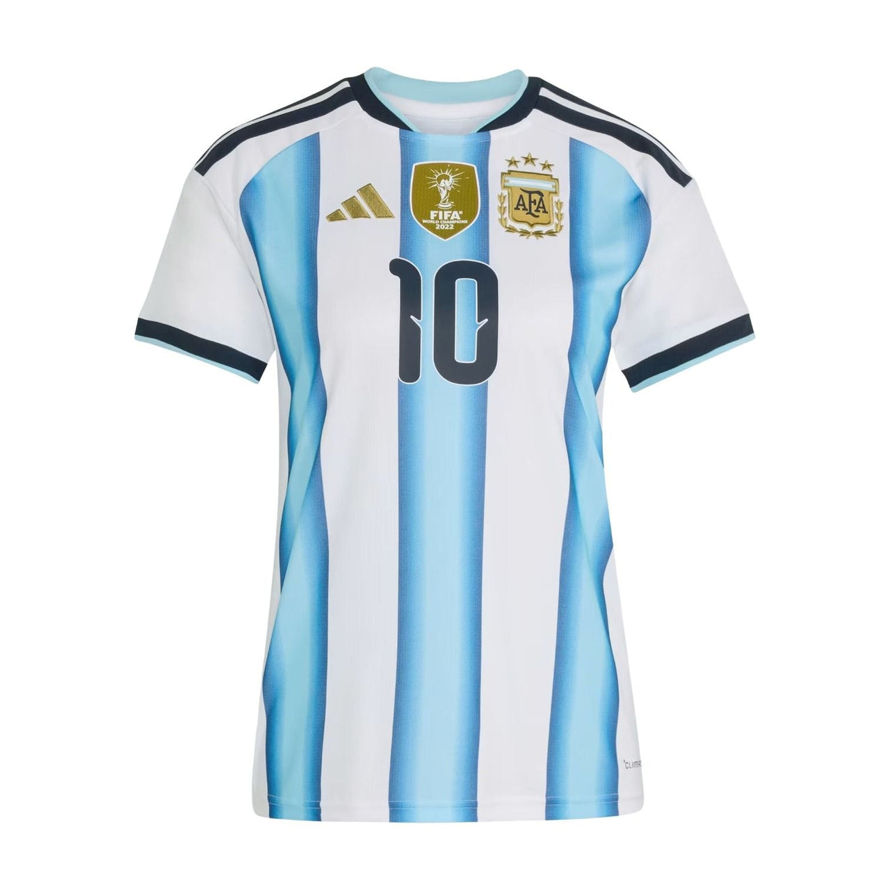 (WMNS) adidas Argentina 2026 Home Messi Jersey 'White Icey Blue Light Blue' KH3943