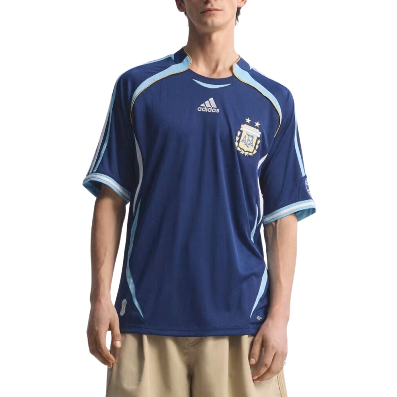 adidas Argentina Away Jersey 2006 'Dark Blue' KF0321