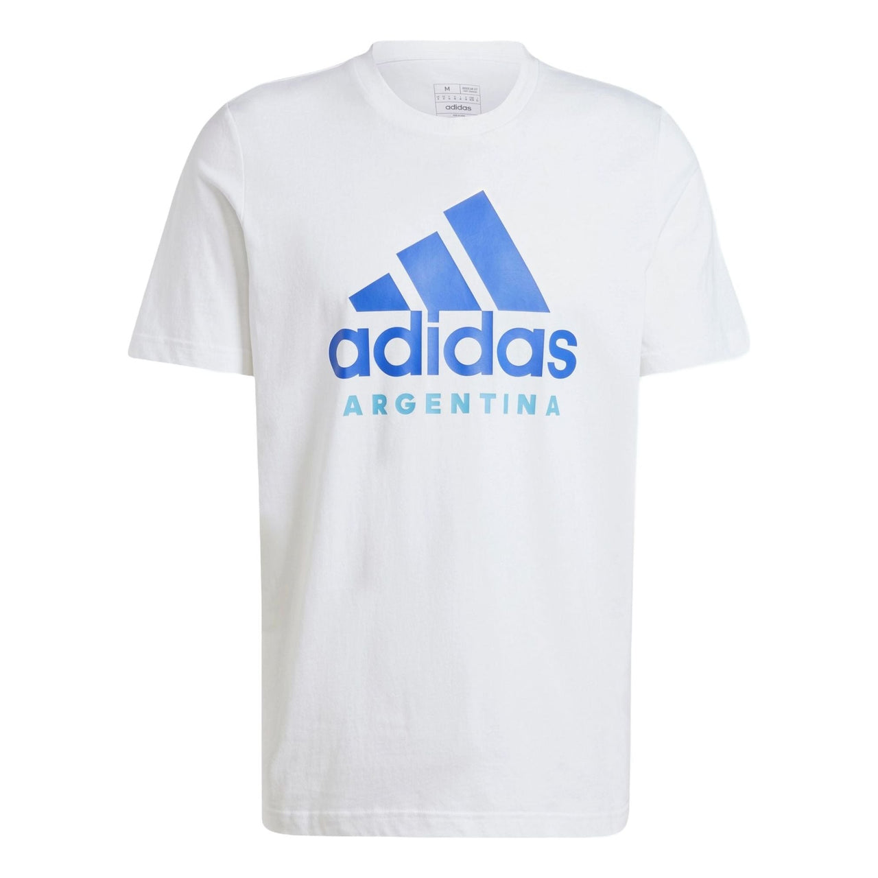 adidas Argentina DNA Graphic T-shirt Asia Sizing 'White' IU2149