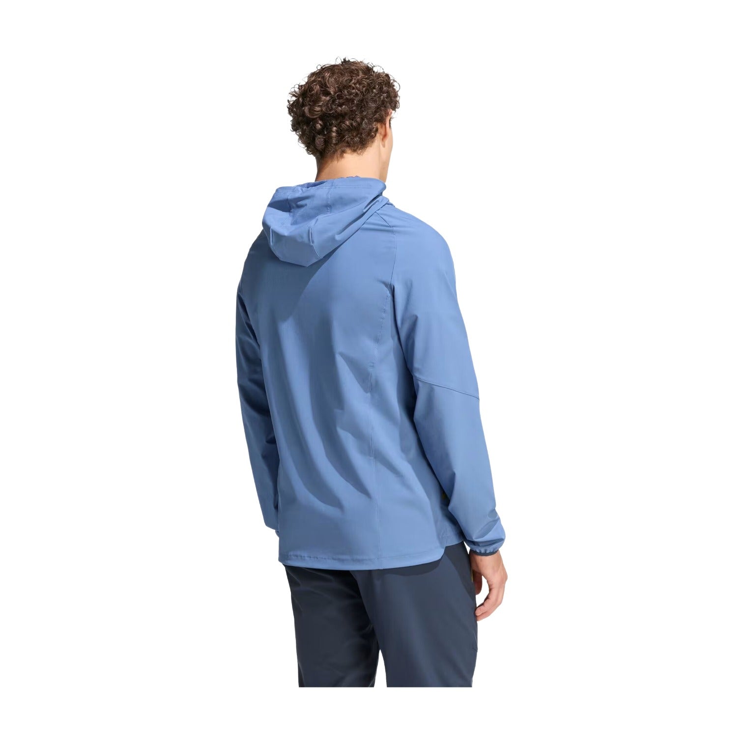 adidas Argentina Tiro Travel Full Zip Windbreaker 'Crew Blue' JZ6313