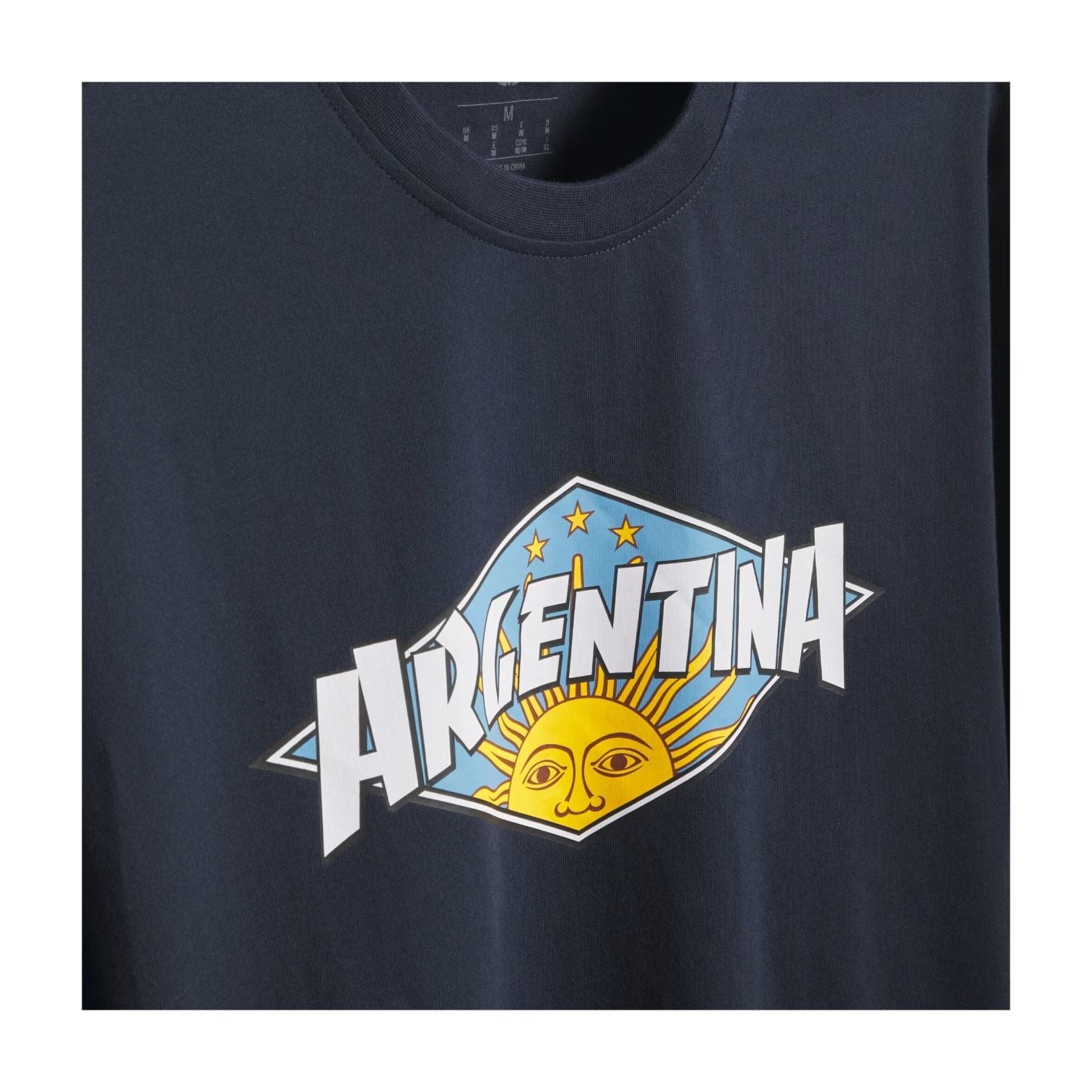 adidas Argentina x Thrasher T-Shirt Asia Sizing 'Navy' KX4543