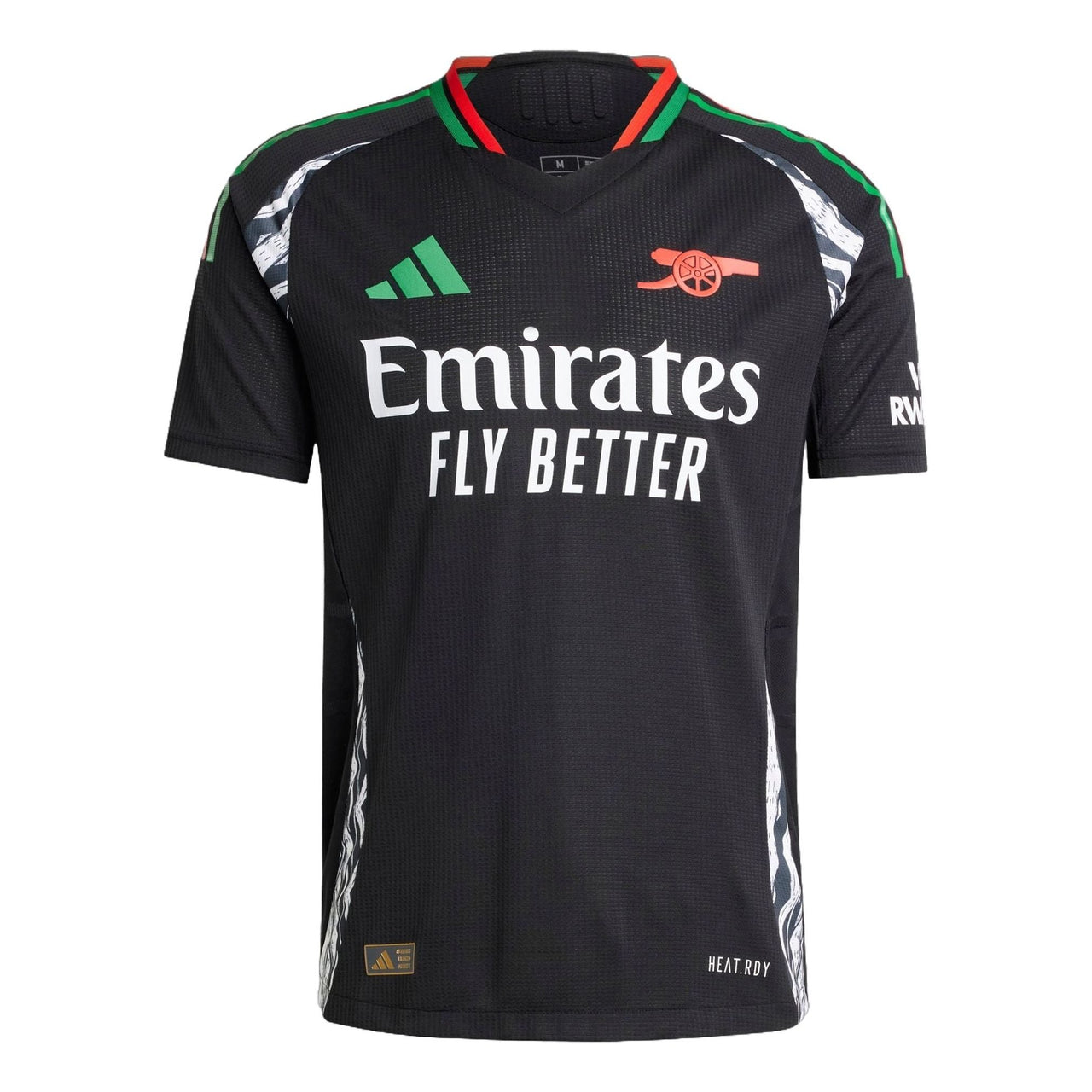 adidas Arsenal 24/25 Away Authentic Football Jersey Asia Sizing 'Black' IT6147