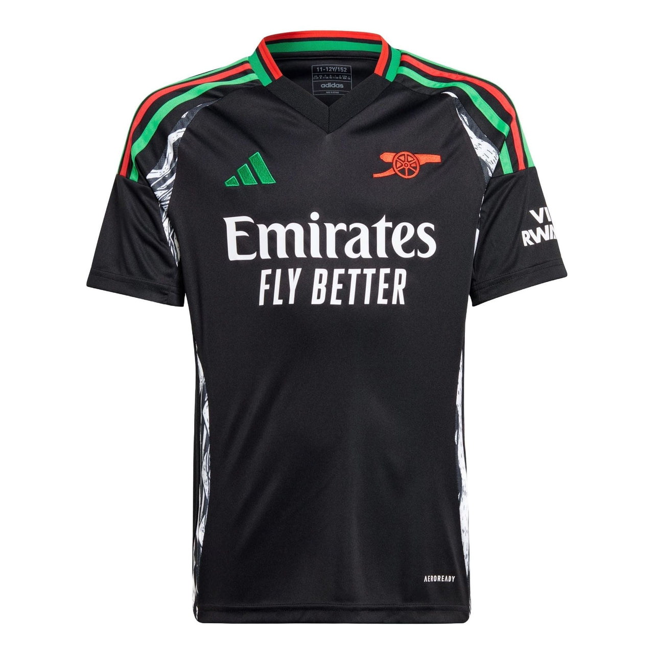 (GS) Adidas Arsenal 24/25 Away Football Jersey Asia Sizing 'Black' IS8125
