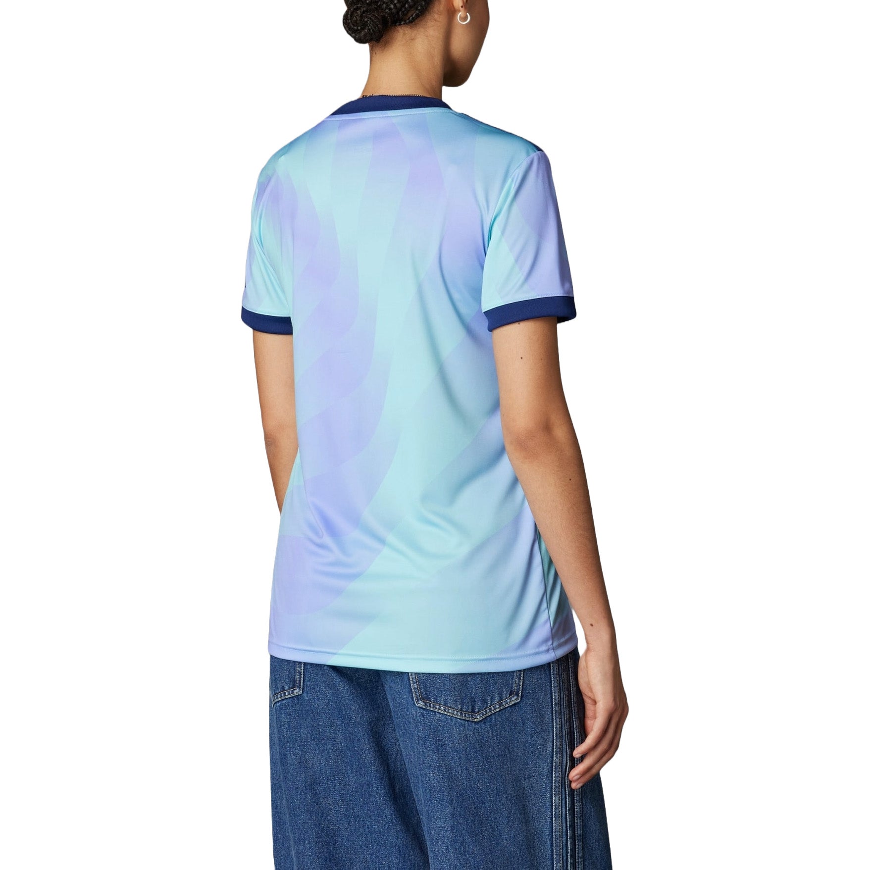 (WMNS) adidas Arsenal 24/25 Third Jersey Asia Sizing 'Blue' IS8114