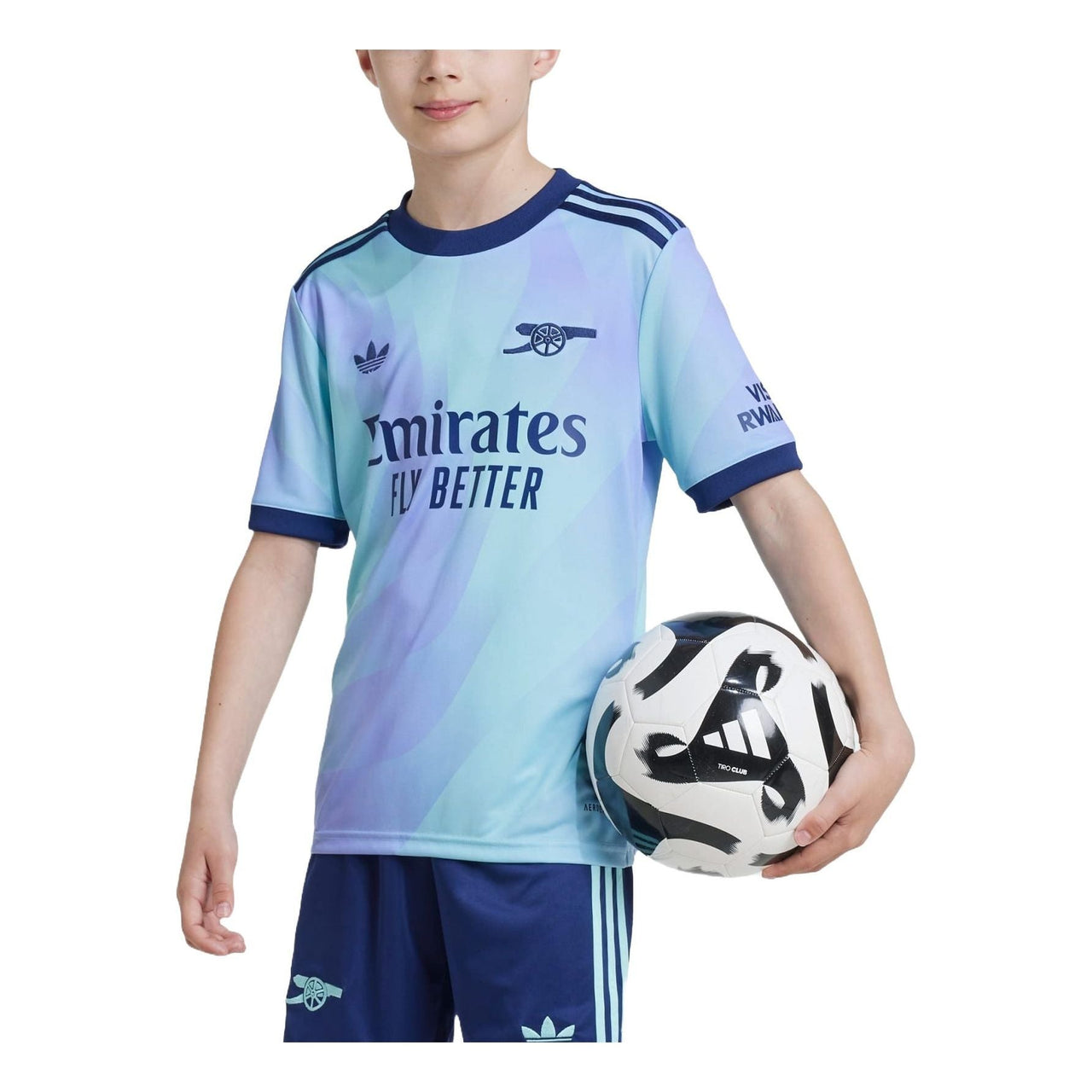 (GS) adidas Arsenal 24/25 Third Jersey Asia Sizing 'Blue' IS8124