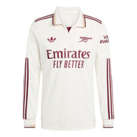 adidas x Arsenal 25/26 Third Authentic Jersey Slim Fit Asia Sizing 'Cloud White' JJ1898