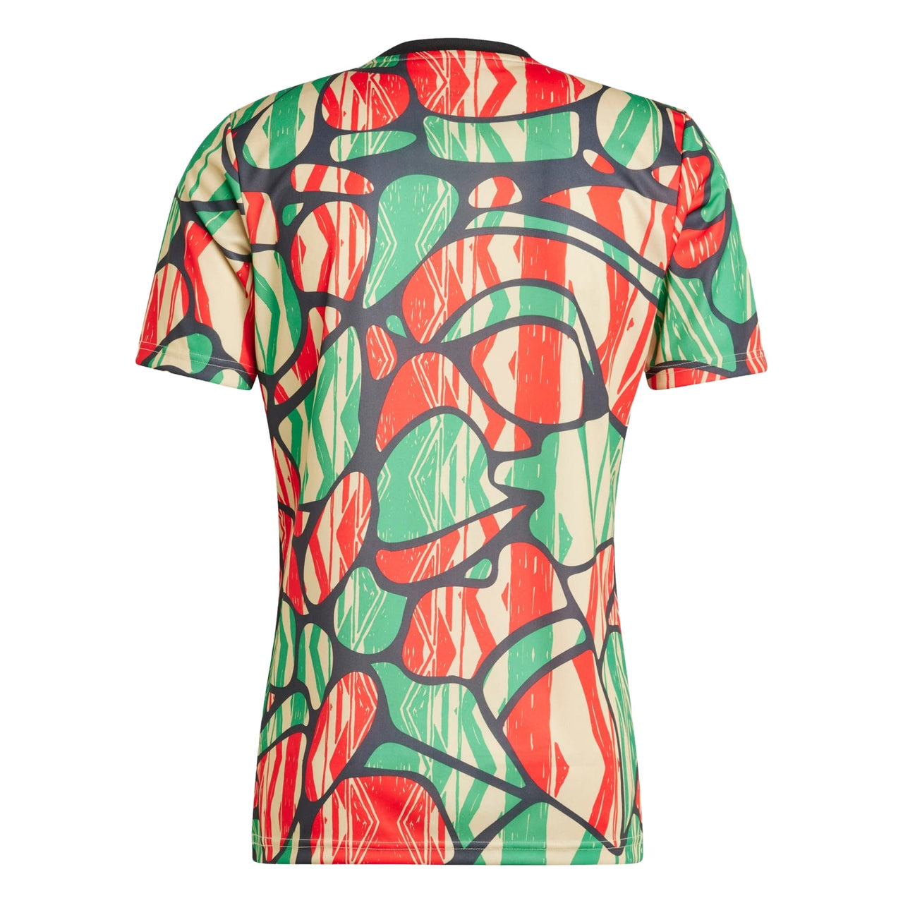 adidas Arsenal Pre-Match Football Jersey Asia Sizing 'Green Red' IS9996
