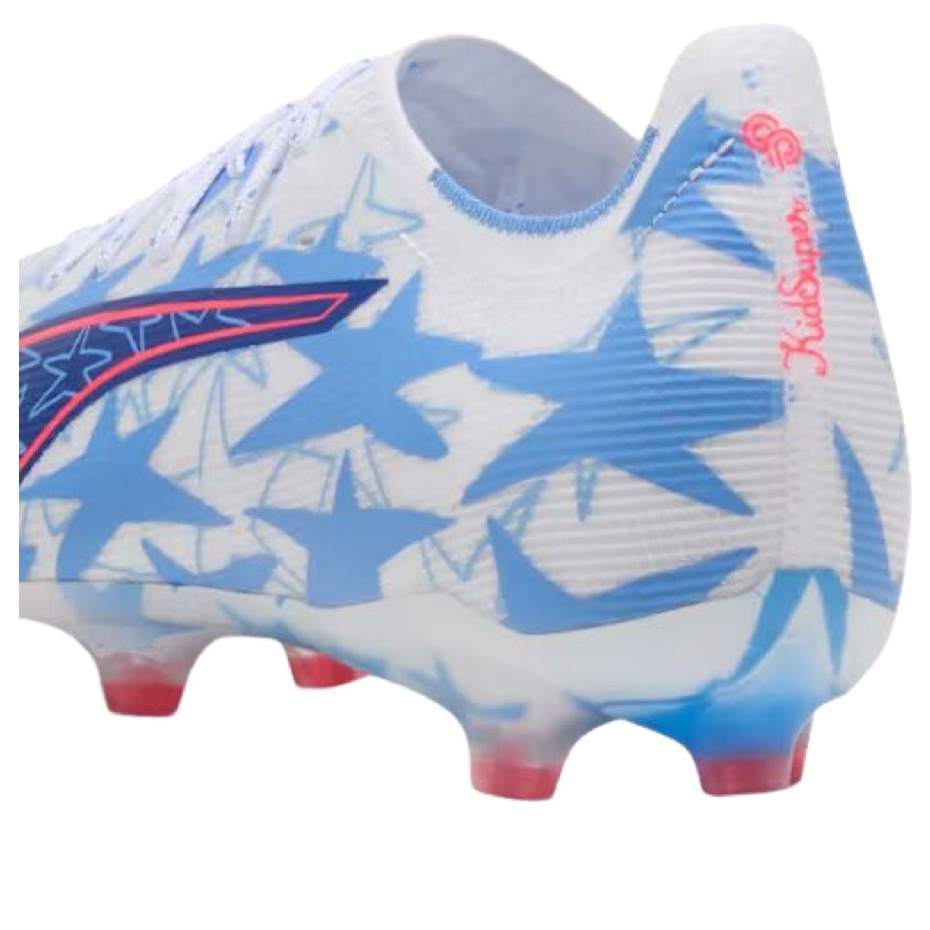 PUMA x Kidsuper x Christian Pulisic Ultra 6 Match FG/AG 'Puma White Pink Lilac Dusky Blue' 109273-01