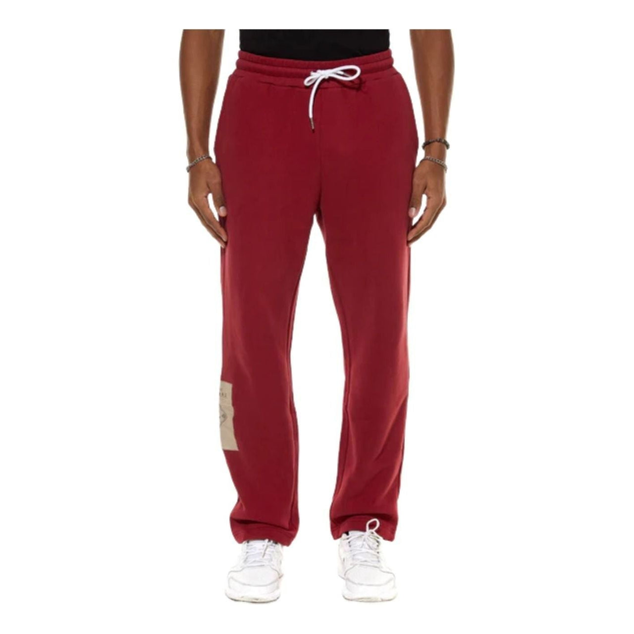 House of Cenmar Drawstring-Fastening Waist Trousers 'Deep Red' HOC-BSP