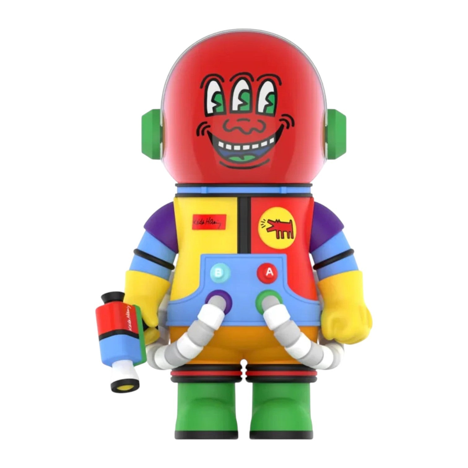 Pop Mart x Keith Haring Mega Space Molly Artist Treasure Collection 1000% SPACE-MOLLY-KEITH-HARING-606633956